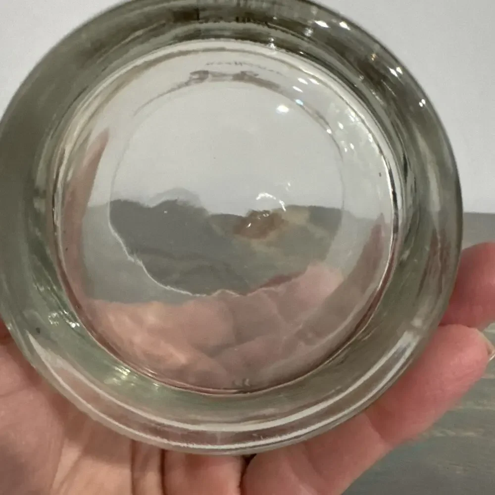 Vintage ‘Plane’ Bar Glass Tumbler 3 1/2 in RYAN “NYP” 1927 MCM Bar Wear Rare